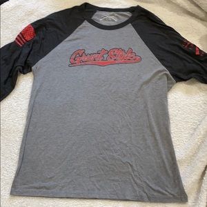 Gray Grunt Style T Shirt